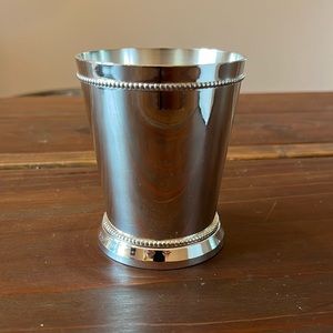 Silver plate mint julep cups - set of 6